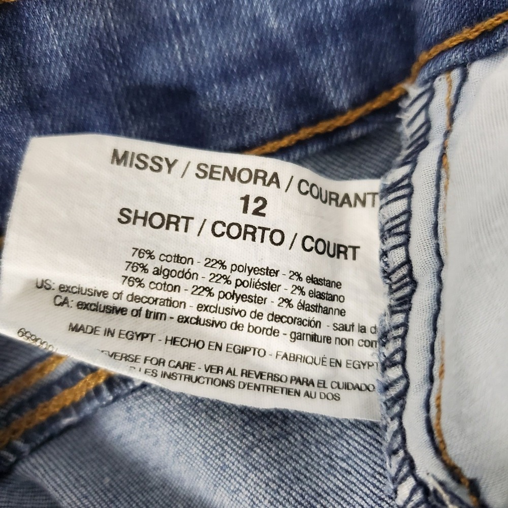 Gloria Vanderbilt Amanda Bootcut Jeans Womens 12 Medium Wash Blue Stretch Denim - Picture 10 of 14